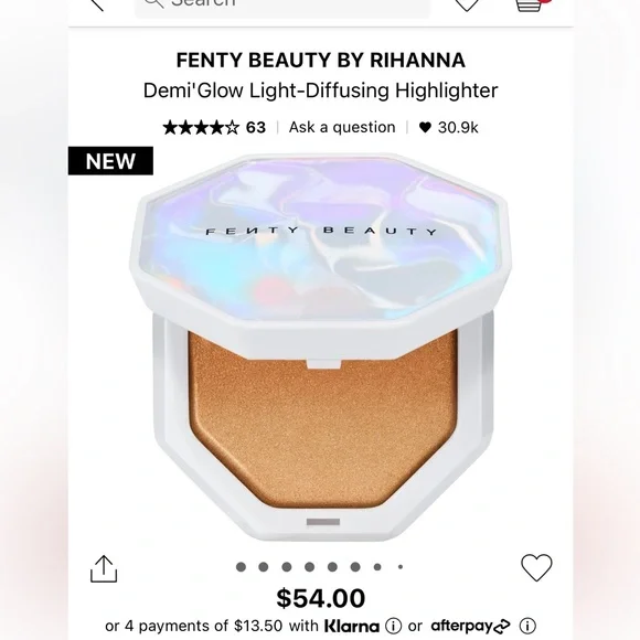 Fenty Beauty Makeup Brand New Fenty Beauty Demi Glow - Main Image